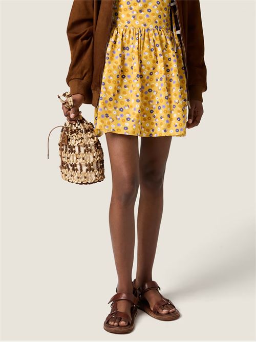Sandalo in pelle MIU MIU | 5X724EV69F0201
